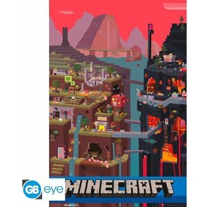 Plakát Minecraft - Minecraft World (91.5x61) - FP2914