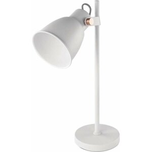 Emos stolní lampa JULIAN na žárovku E27, bílá - Z7621W