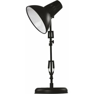 Emos stolní lampa DUSTIN na žárovku E27, černá - Z7612B