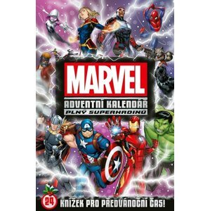 Kniha Marvel - Adventní kalendář plný superhrdinů - 09788025252499