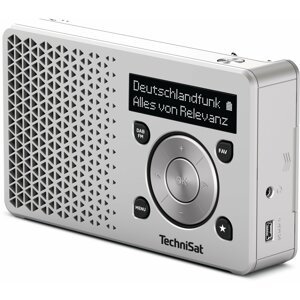TechniSat DigitRadio 1, stříbrná - 0002/4997