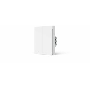 AQARA Smart Wall Switch H1(No Neutral, Double Rocker) - WS-EUK02