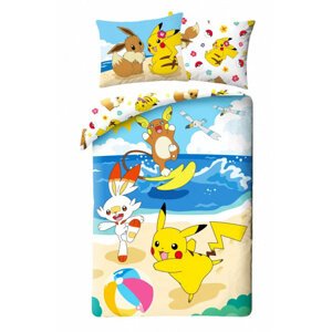 Povlečení Pokémon - Pikachu with Scorbunny - 05904209604791