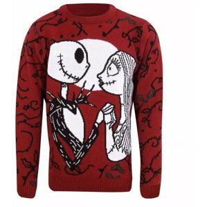 Svetr The Nightmare Before Christmas - Jack and Sally (L) - 05056599748491