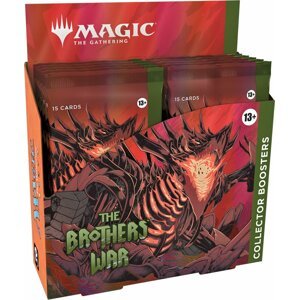 Karetní hra Magic: The Gathering The Brothers War - Collector Booster Box (12 boosterů) - 0195166151243