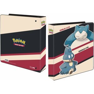 Album Ultra Pro Pokémon - Snorlax & Munchlax, A4, kroužkové - 0074427159498