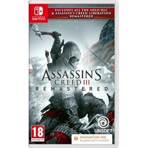 Assassin's Creed 3 + Liberation Remastered (CODE IN BOX) (SWITCH) - 3307216217916