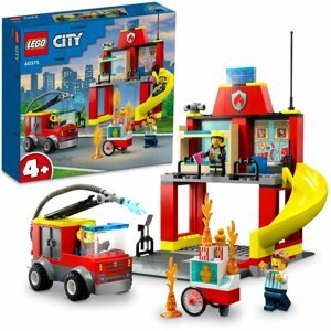 LEGO® City 60375 Hasičská stanice a auto hasičů - 60375