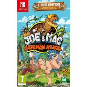 New Joe & Mac: Caveman Ninja - T-Rex Edition (SWITCH) - 03701529501111