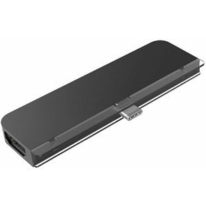 HyperDrive 6v1 USB-C Hub pro iPad Pro, vesmírně šedá - HY-HD319B-GRAY