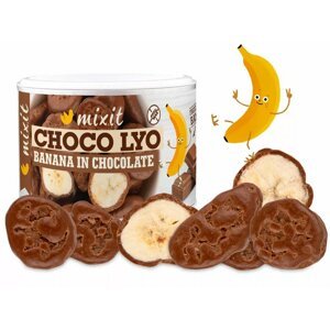 Mixit křupavé ovoce Křupavé banánky v čokoládě, 170g - 08595685216638