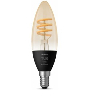 Philips Hue White Ambiance 4.6W 550 Filament svíčka E14 - 929003145201