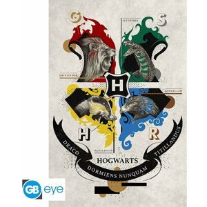 Plakát Harry Potter - Animal Crest (91.5x61) - FP4996