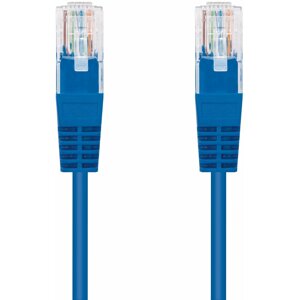 C-TECH kabel UTP, Cat5e, 3m, modrá - CB-PP5-3B