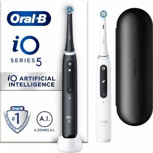 Oral-B iO5 Series Matt Black+Quite White DUO Pack - 10PO010461