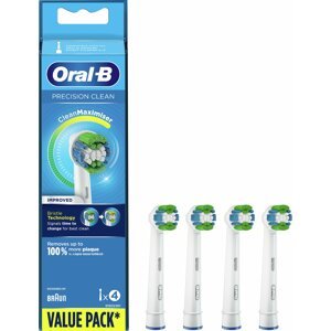 Oral-B EB 20-4 Precision clean náhradní hlavice s Technologií CleanMaximiser, 4 ks - 10PO010382
