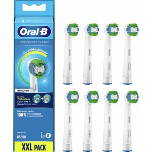 Oral-B EB 20-8 Precision clean náhradní hlavice s Technologií CleanMaximiser, 8 ks - 10PO010383