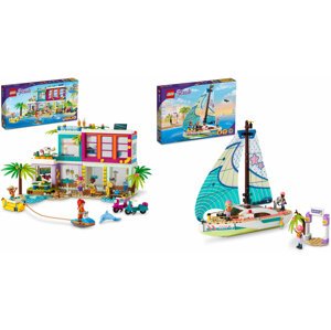Extra výhodný balíček LEGO® Friends 41709 Prázdninový domek a 41716 Stephanie a dobrodružství - 41709/41716