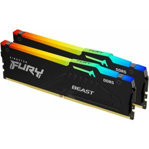Kingston Fury beast RGB 64GB (2x32GB) DDR5 6000 CL36 - KF560C36BBEAK2-64