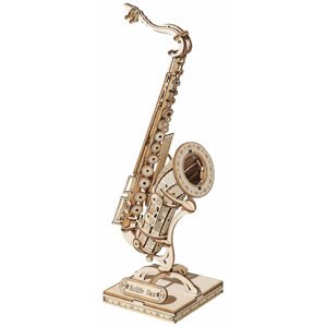 Stavebnice RoboTime - Saxofon, dřevěná - TG309
