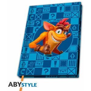 Zápisník Crash Bandicoot - Crash & Coco, A5 - ABYNOT089
