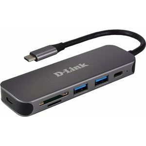 D-Link DUB-2325/E USB-C Hub , USB-C, 2x USB 3.0, MicroSD/SD slot - DUB-2325/E
