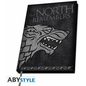 Zápisník Game of Thrones - Stark, linkovaný, A5 - ABYNOT030