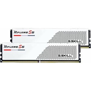 G.Skill Ripjaws S5 32GB (2x16GB) S5 DDR5 5600 CL36, bílá - F5-5600J3636C16GX2-RS5W