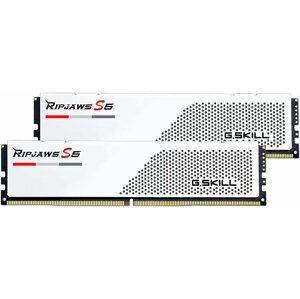 G.Skill Ripjaws S5 32GB (2x16GB) DDR5 5600 CL40, bílá - F5-5600J4040C16GX2-RS5W