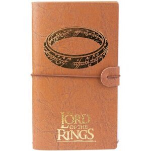 Zápisník The Lord of the Rings - Logo, koženkový obal - CTBV015