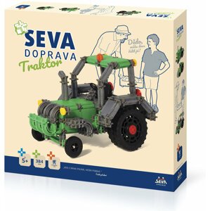 Stavebnice SEVA DOPRAVA - Traktor - 0301-66