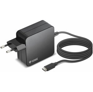 YENKEE síťová nabíječka YAU C100, USB-C, 100W, černá - 45019359