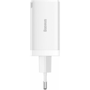 Baseus rychlonabíjecí adaptér GaN5 Pro, 2x USB-C, USB-A, 65W, bílá - CCGP120202