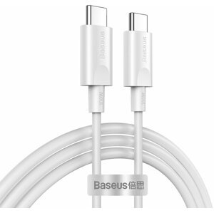 Baseus kabel Xiaobai Series Fast Charging USB-C, 100W, 1.5m, bílá - CATSW-D02