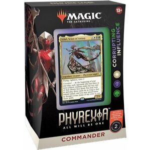 Karetní hra Magic: The Gathering Phyrexia: All Will Be One - Corrupting Influence (Commander Deck) - 0195166185514