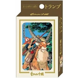 Hrací karty Ghibli - Princess Mononoke - 04970381181970