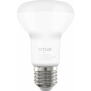 Retlux žárovka RLL 466, LED R63, E27, 8W, studená bílá - 50005755