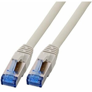 MicroConnect patch kabel S/FTP, RJ45, Cat6a, 1m, šedá - SFTP701TPE