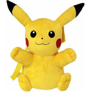 Batoh Pokémon - Pikachu, dětský, plyšový - 08426842051185