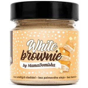 GRIZLY White Brownie by Mamadomisha, arašídový krém, 250g - GwbMD250