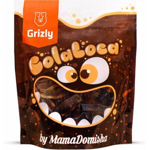 GRIZLY Cola Loca bonbóny se stévií by Mamadomisha, 200g - GcoloMD200
