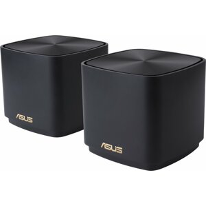ASUS ZenWifi XD4 Plus, černá, 2ks - 90IG07M0-MO3C30