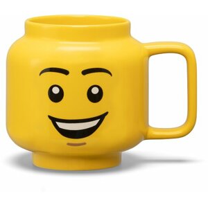 Hrnek LEGO - šťastný chlapec, keramický, 530 ml - 41460806