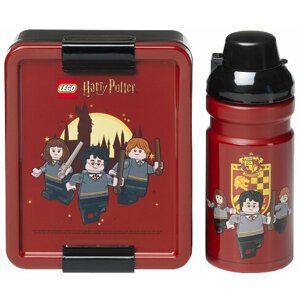Svačinový set LEGO Harry Potter - Nebelvír, láhev a box - 40580830
