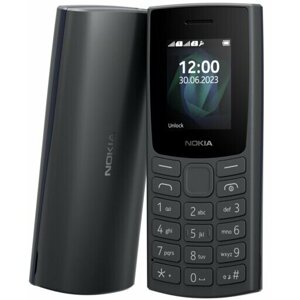 Nokia 105 2G 2023 (TA-1557), Dual Sim, Black - 1GF019CPA2L10
