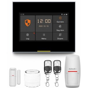 EVOLVEO Alarmex Pro, chytrý bezdrátový Wi-Fi/GSM alarm - SEA ALM304 PRO