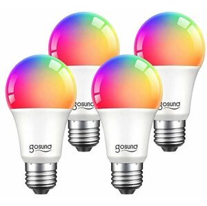 Gosund Smart Bulb LED Nite Bird WB4 (4-pack) (RGB) E27 Tuya - WB4-4pack