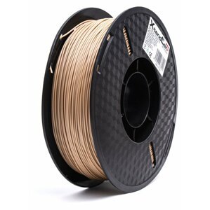 XtendLAN tisková struna (filament), PLA, 1,75mm, 1kg, dřevěný - 3DF-WPLA1.75-WD 1kg