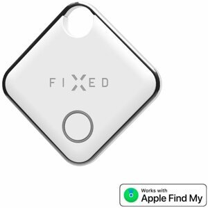 FIXED Tag Smart tracker s podporou Find My, bílá - FIXTAG-WH