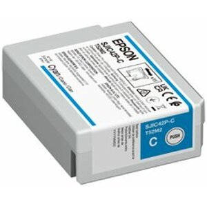 Epson ColorWorks SJIC42P-C: Ink cartridge, cyan, pro CW C4000e - C13T52M240